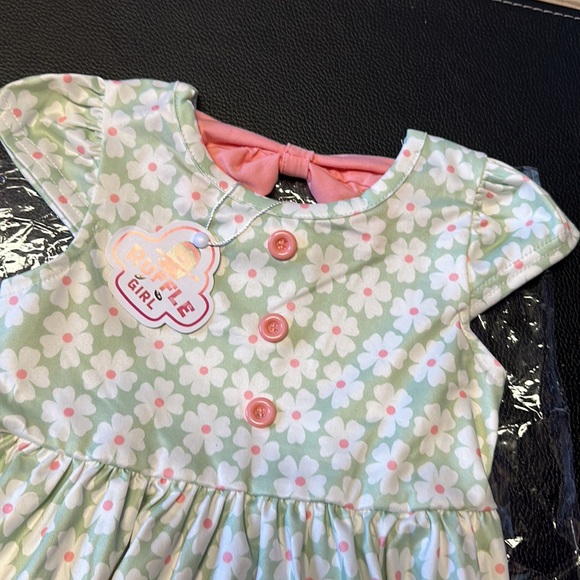 Ruffle Girls Dress - Picture 2 of 4